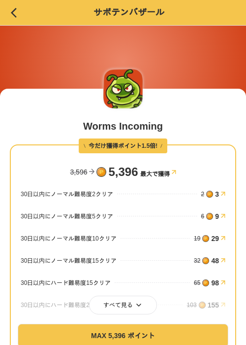 Worms Incomingの掲載記録画像（MIKOSHI（SKYFLAG）・2026年8月23日）