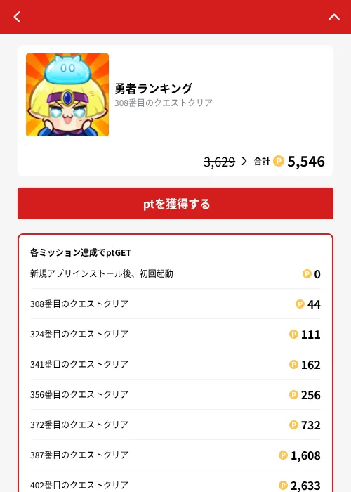 勇者ランキングの掲載記録画像（MIKOSHI（GF Rewards）・2026年10月4日）