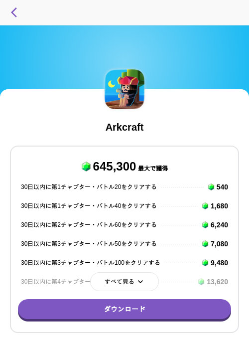 Arkcraftの掲載記録画像（トリマ （ミッションA）・2026年9月4日）