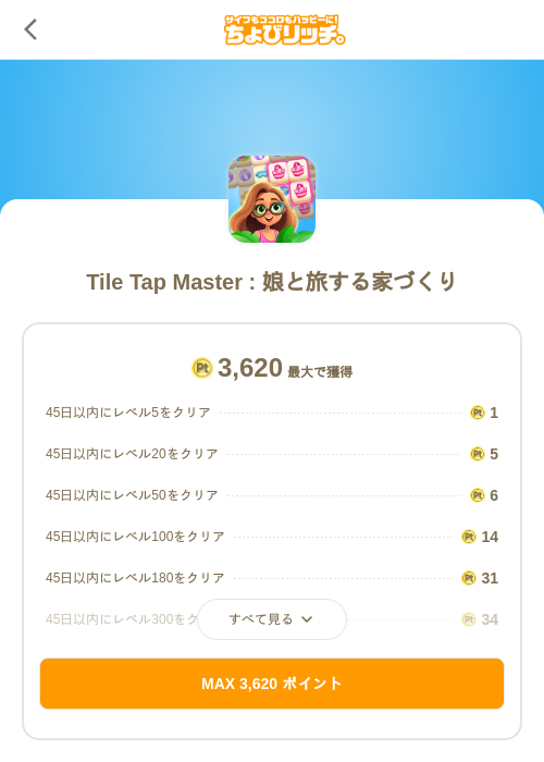 Tile Tap Master : 娘と旅する家づくりの掲載記録画像（ちょびリッチ（SKYFLAG）・2026年9月9日）