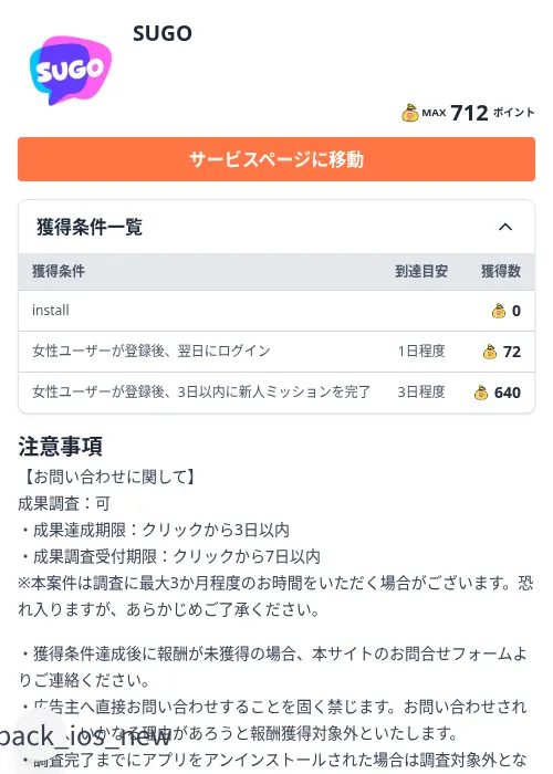 SUGOの掲載記録画像（ちょびリッチ（Zucks）・2026年9月28日）
