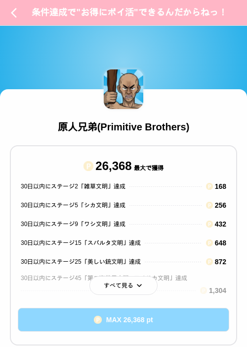 原人兄弟(Primitive Brothers)の掲載記録画像（Powl（SKYFLAG）・2026年10月15日）