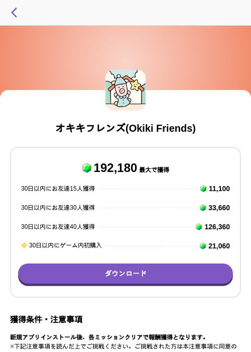 オキキフレンズ(Okiki Friends)の掲載記録画像（トリマ （ミッションA）・2026年10月10日）