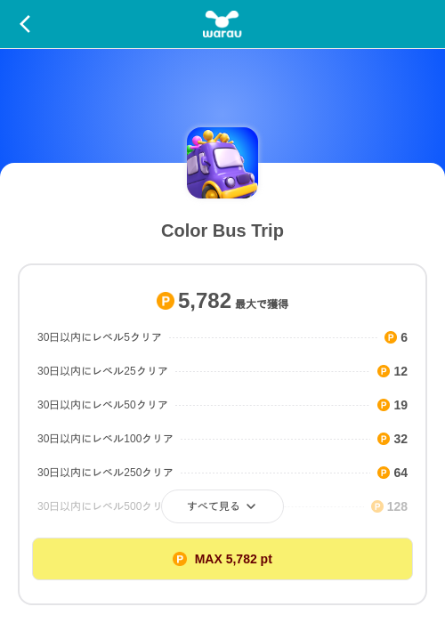 Color Bus Tripの掲載記録画像（ワラウ（SKYFLAG）・2026年10月27日）